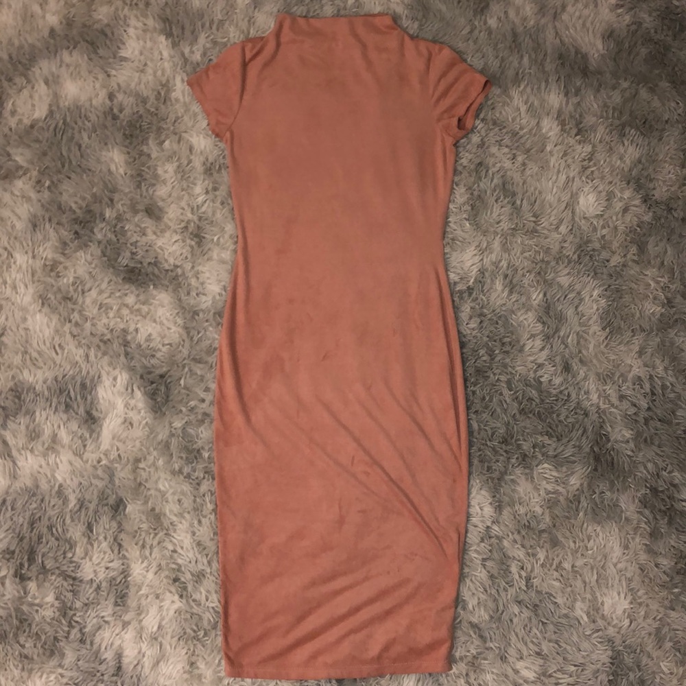 Soft Pink fitted Dress